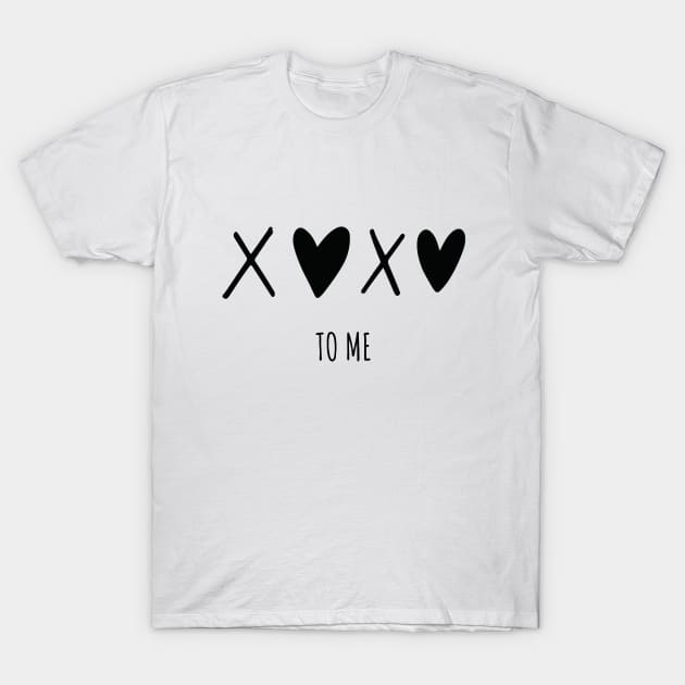 Hugs and kisses design T-Shirt by TextureMerch